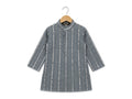 Slate Grey Mirror Kurta Set